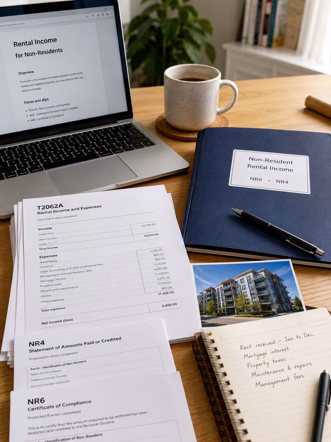 Impôts Ici: Guide to International Tax Forms Illustration for Impôts Ici’s “Guide to International Tax Forms” page