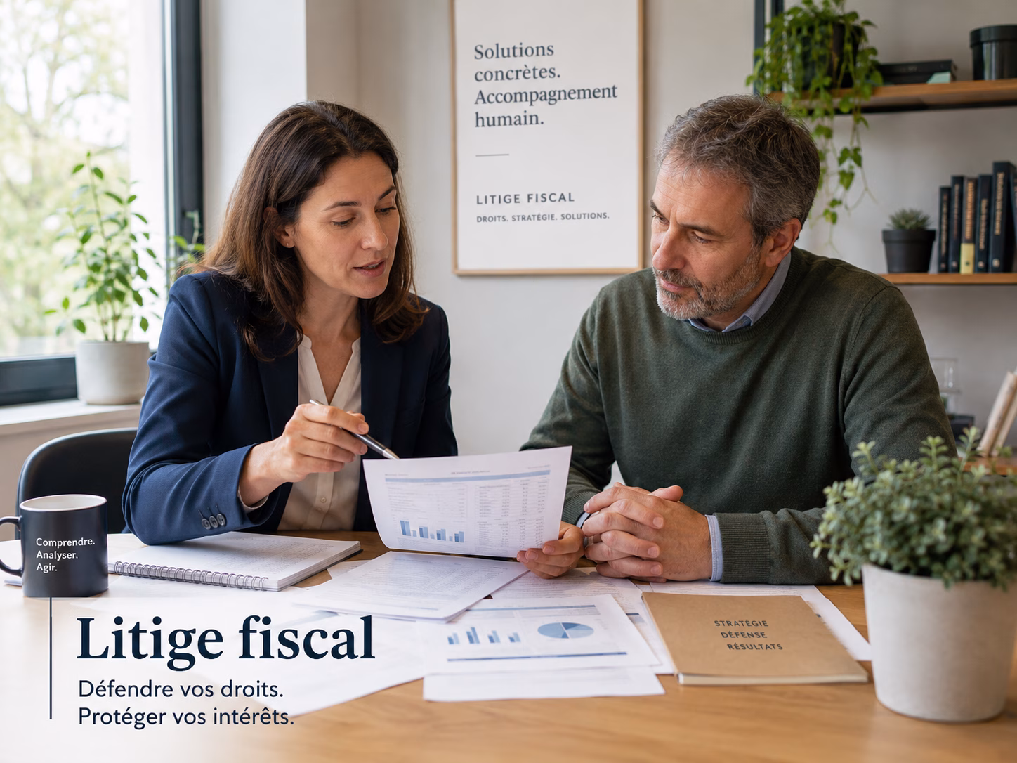 Impôts Ici : Litige fiscal Illustration de la page « Litige fiscal » d’Impôts Ici